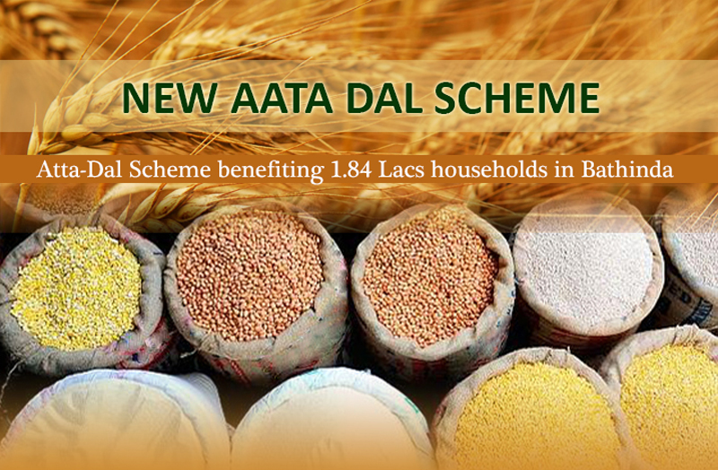 Punjab Govt’s Atta-Dal Scheme benefiting 1.84 Lacs households in Bathinda says DC