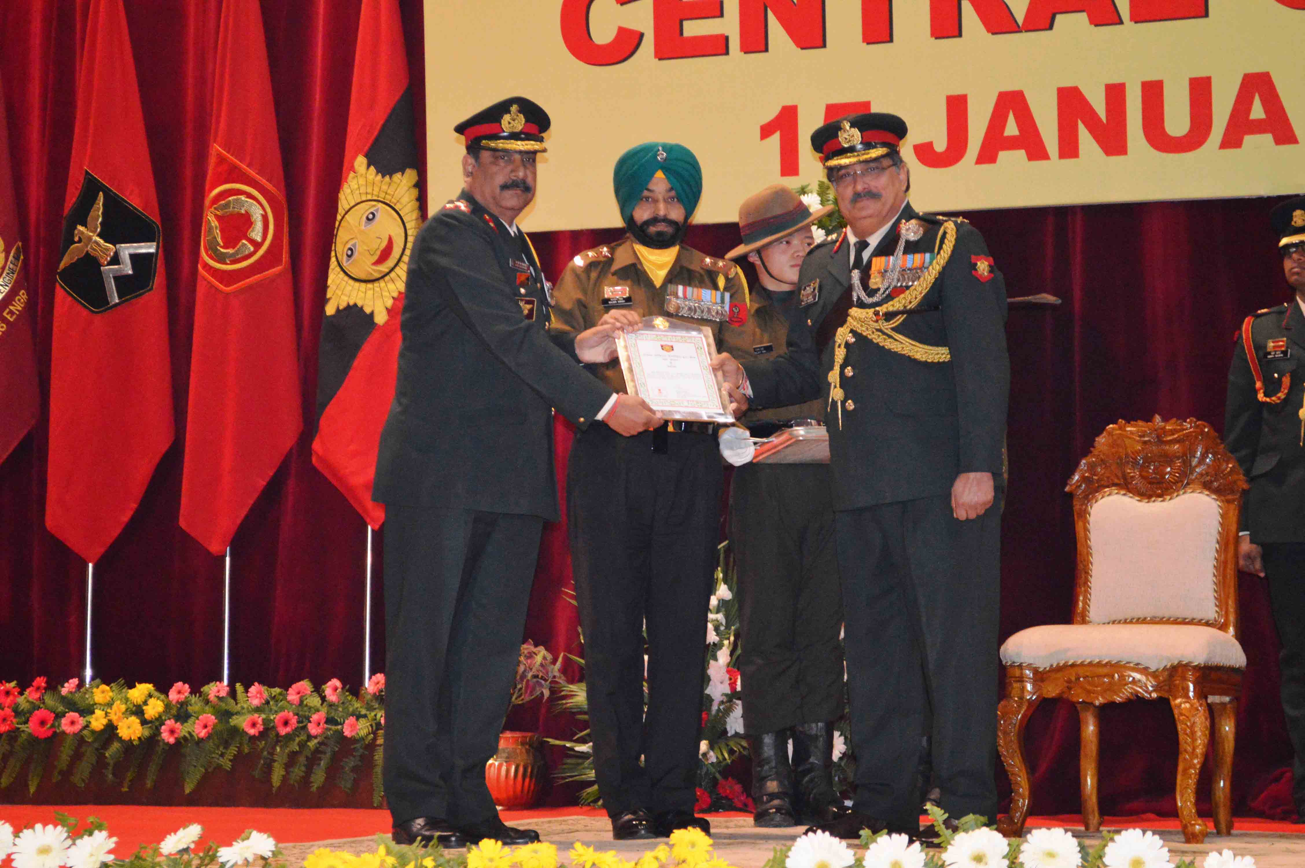 Six Units of Sikh Regiment awarded