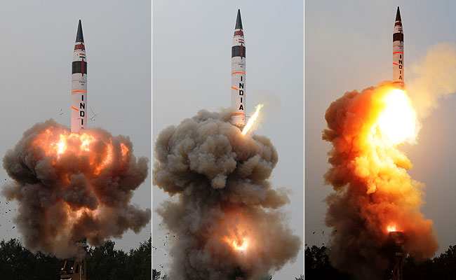 Agni 5, India’s Longest Range Ballistic Missile, Successfully Test-Fired
