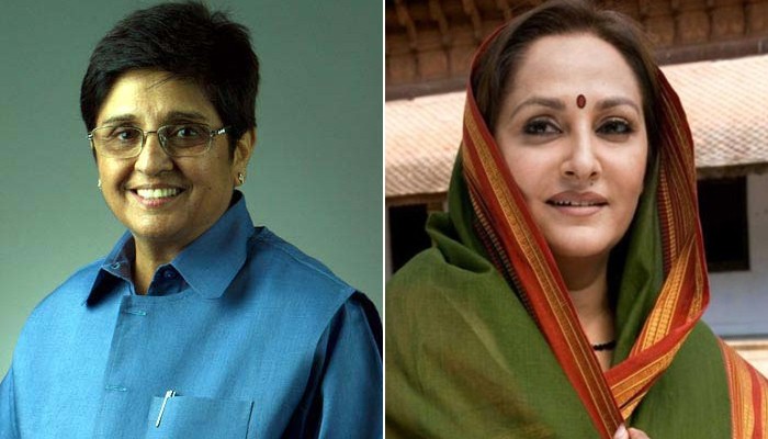 Kiran Bedi, Jaya Prada likely to join BJP