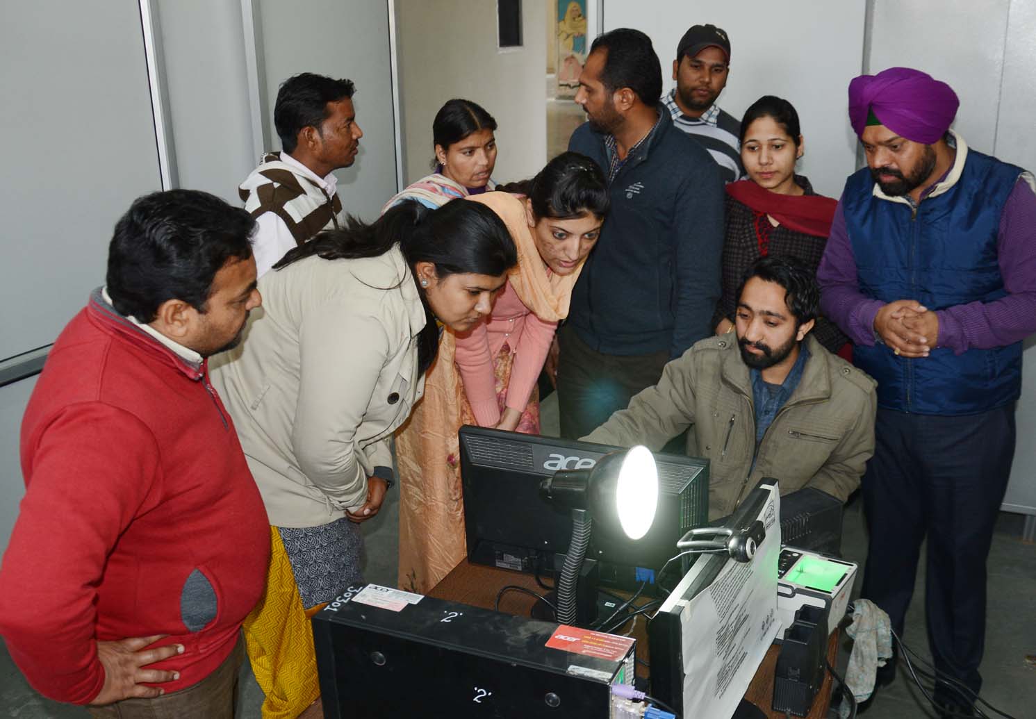 Aadhar card enrollment of children identified under “From Street to School” campaign begins