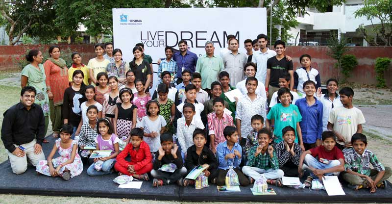 Sushma lends a platform to young minds at Bal Niketan to explore their creative potential