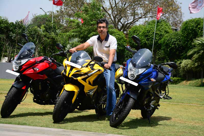 Bajaj Auto Launches the New Age Pulsar Range in Chandigarh