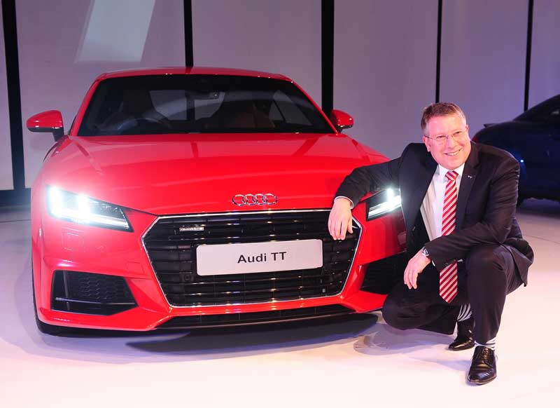 The all-new Audi TT Coupé drives into India