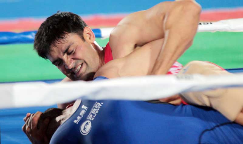 Champion’s Pro Kushti kicks off in style as Sangram Singh & Robbie E raise a storm