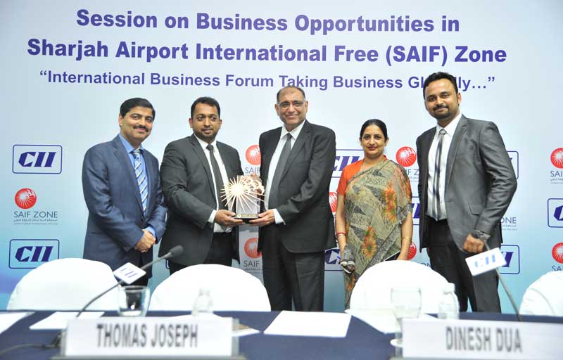 CII holds session on business prospects in SAIF Zone, Sharjah