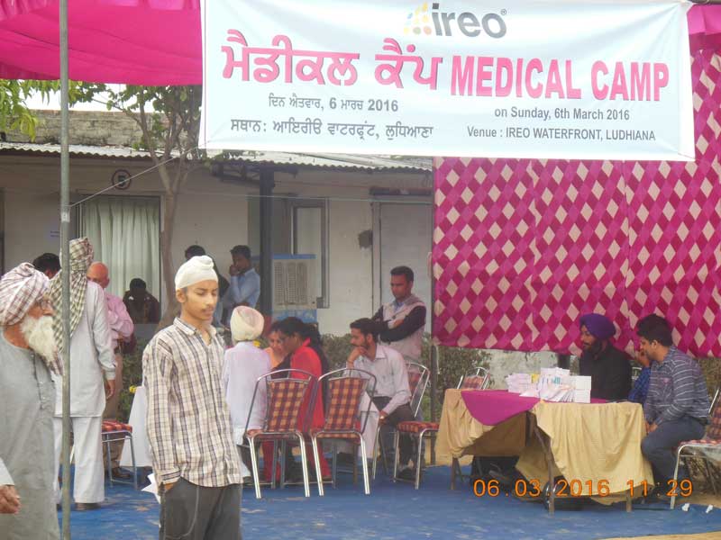 Free Medical Camp organized at Ireo Waterfront