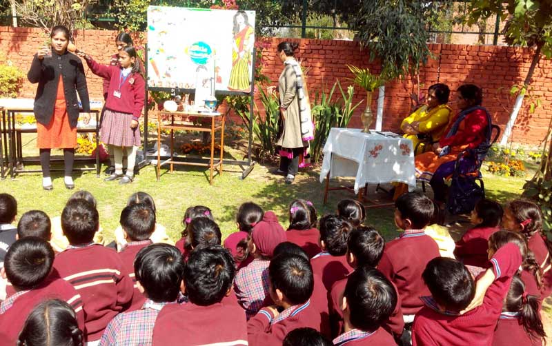 C.L. Aggarwal D.A.V. Model School Celebrated Science Day