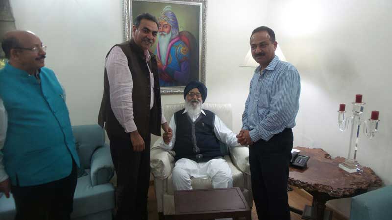 Mayor met with Punjab CM over land for Water Supply pipeline