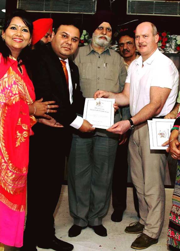 Globus Consulting Group Pvt Ltd awarded the Ministerial Award of Recognition