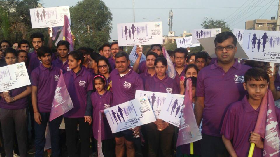 Gurgaon Residents Walk to raise awareness on Epilepsy