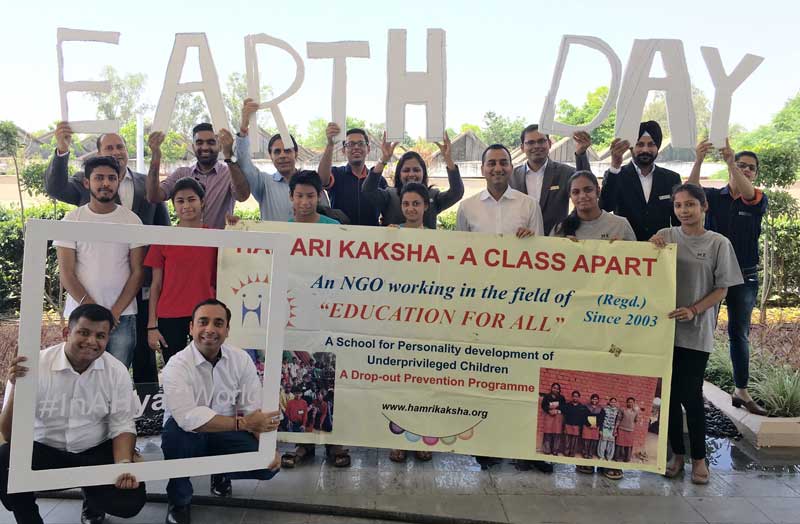 Hyatt Regency Chandigarh goes paperless to mark Earth Day 2016
