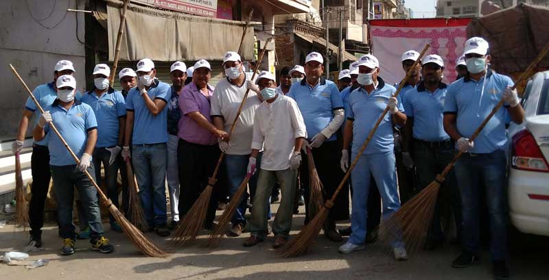 Swachtha Abhiyaan at Wholesale Grain Market Ambala Cantt by Bunge India