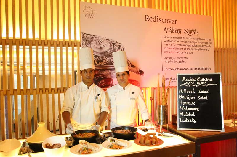 JW Marriott Chandigarh’s “Arabian Nights”- a Culinary Voyage to Arabia