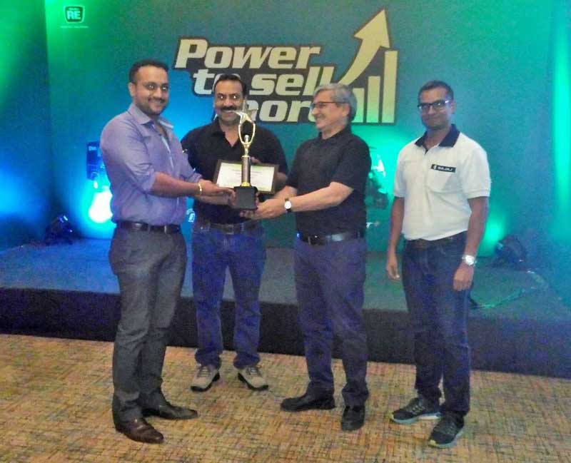 Best Dealer Award in Sales achieved by GMP Motors