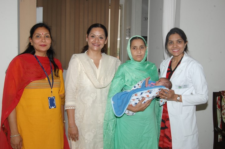 25-week premature baby gets news lease of life at IVY, Mohali