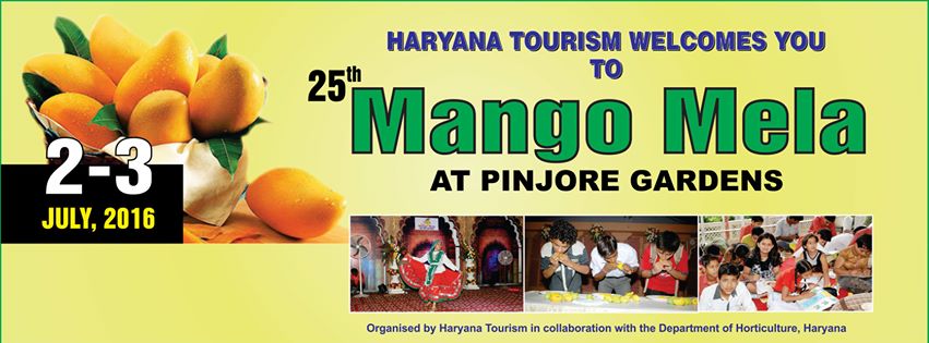25th Mango Mela at Pinjore Gardens on 2nd & 3rd July, 2016