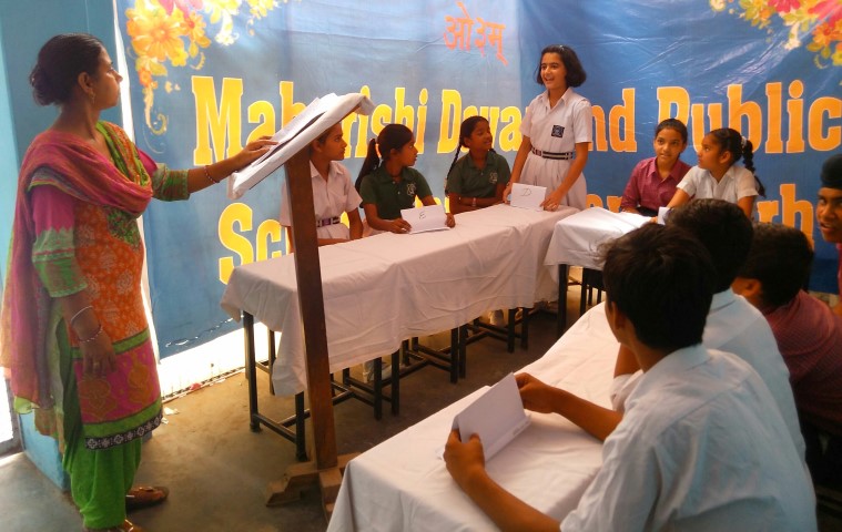 Maharishi Dayanand Public School organizes Quiz