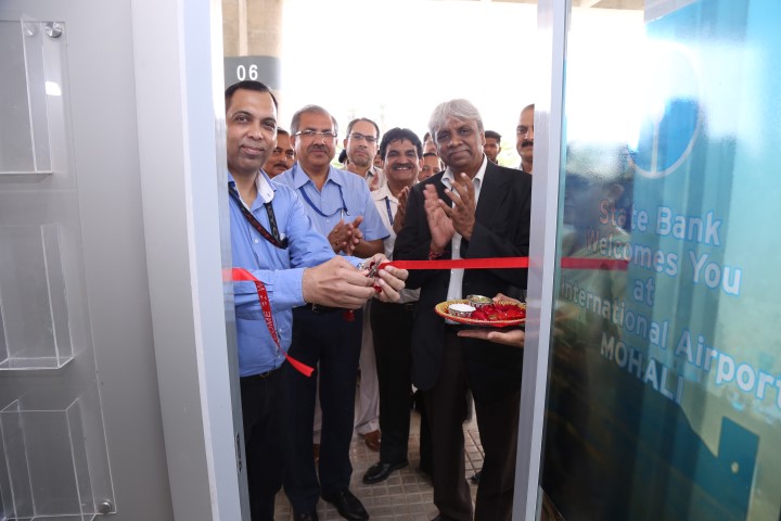 SBI Installed First ATM at Chandigarh International Airport