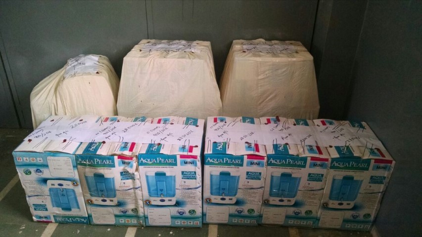 Counterfeit RO Purifiers seized at M/S AN Polymer’s Premises