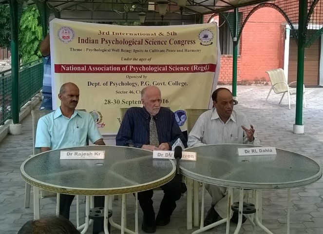International Psychological Science Congress to begin on 28th Sep