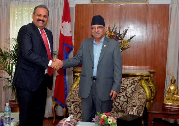 Hon’ble PM of Nepal, Mr. Pushpa Kamal Dahal welcomes Renault to Nepal