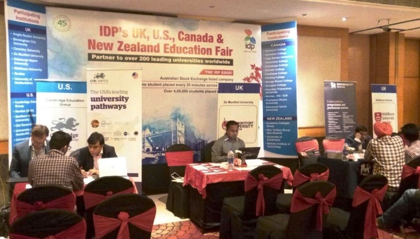 IDP Education Organized Study Abroad Education Fair in Chandigarh