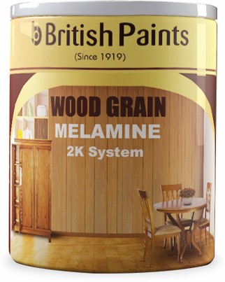British Paints presents WOOD GRAIN 2K MELAMINE Premium Wood Finish