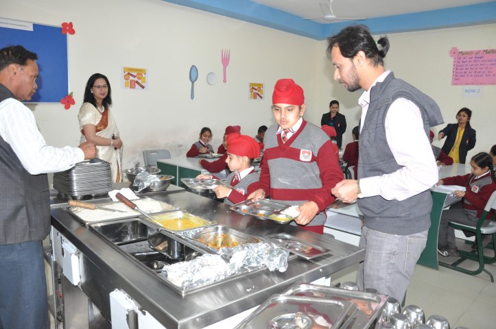 The British School, Banur holds workshop on table manners