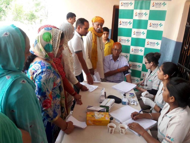 Free multispecialty Health Camp in Hamirpur