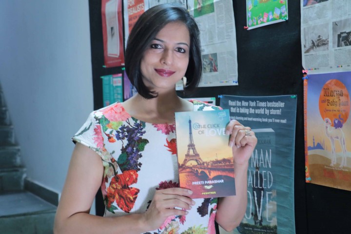 Preeti Parashar’s debut novel ‘At The Click Of Love’ launched