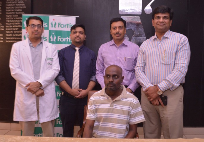 Jharkhand man with a Rare Tumour in the neck gets a new lease of life at Fortis Hospital, Mohali