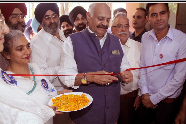 Cancer Awareness Camp inaugurated by V P Singh Badnor, Governor Punjab