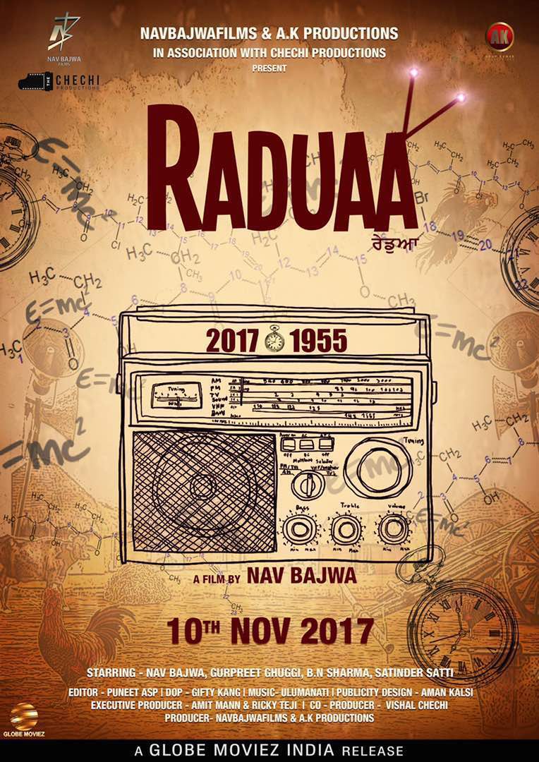 First ever Punjabi Science Fiction movie Raduaaa’s first look unveiled