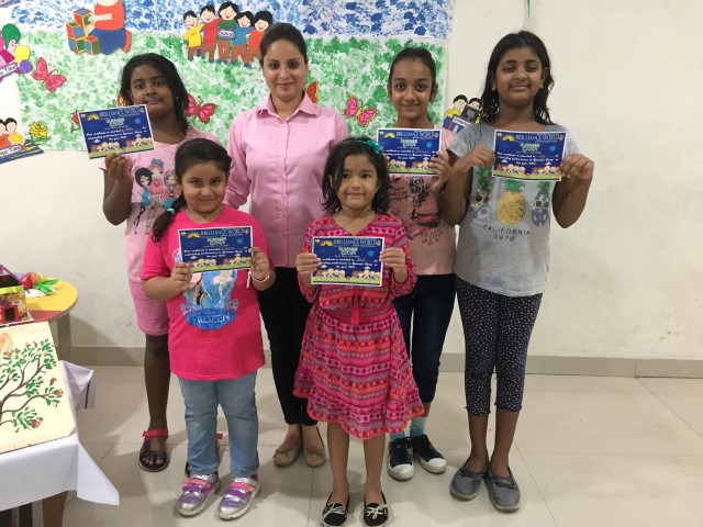 Best out of waste Workshop at Brilliance World School
