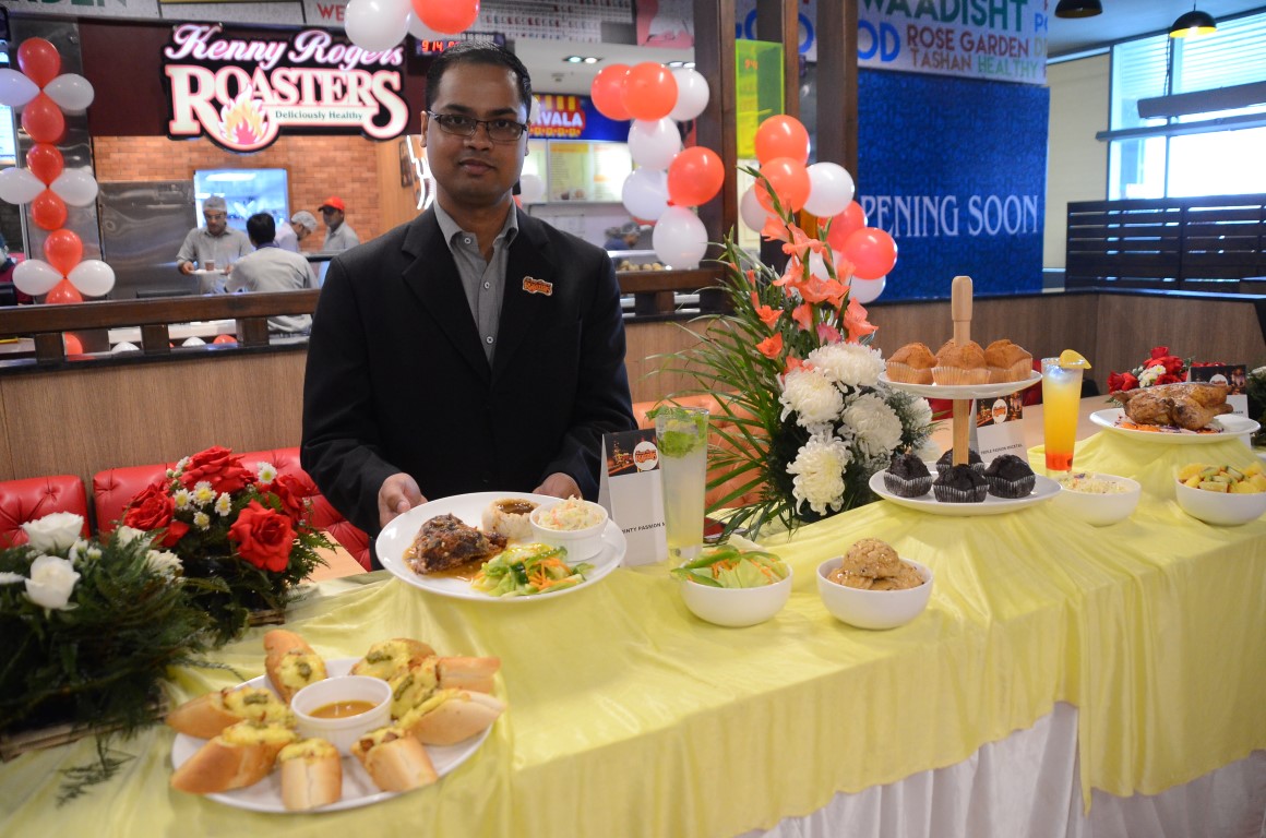 Kenny Rogers Roasters opened its first outlet in Elante Mall