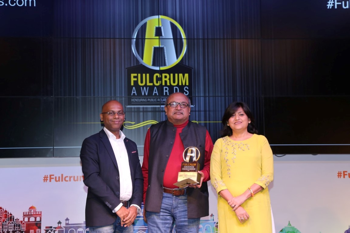 Concept PR has bagged the prestigious Fulcrum Award2017