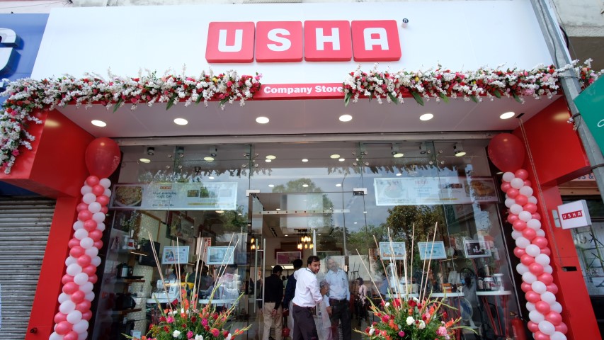Usha introduces a new retail identity with the launch of a new company store in Jaipur