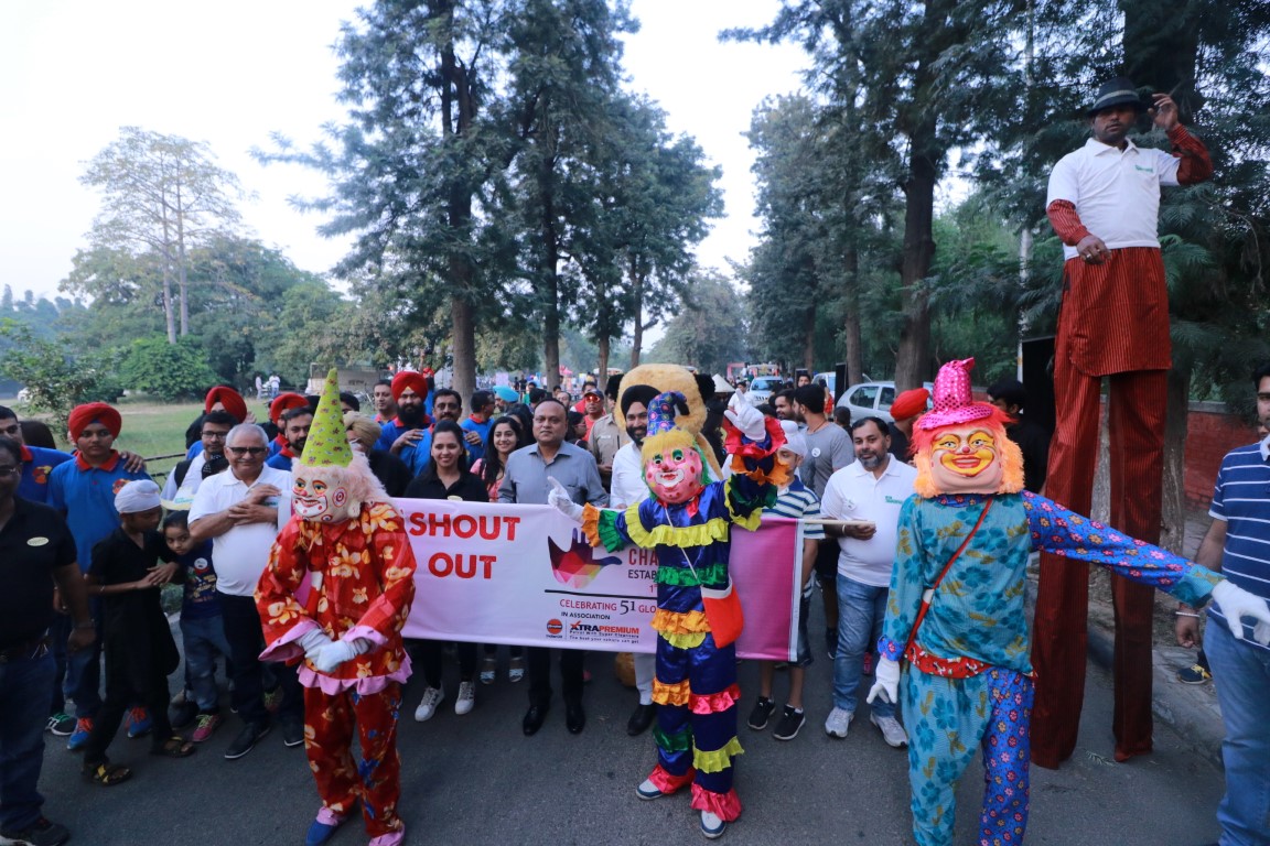 City residents turn up for Fun Family Carnival Walk in large numbers