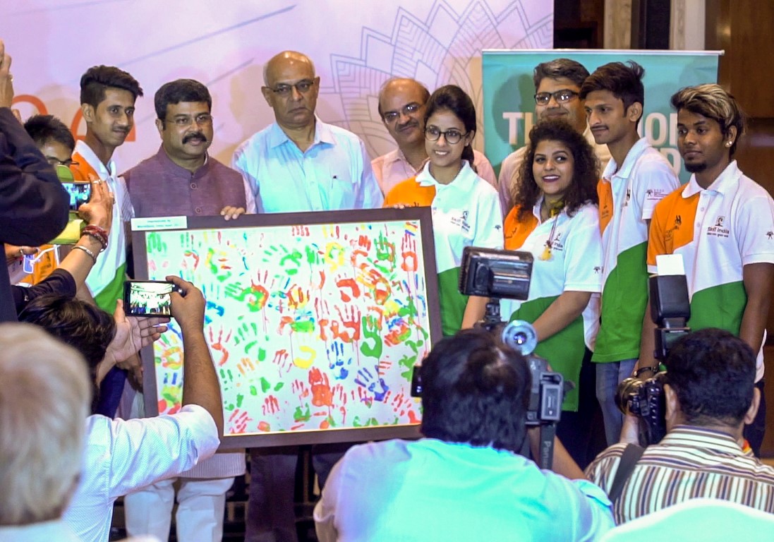 Skill India organizes send-off for India contingent to WorldSkills