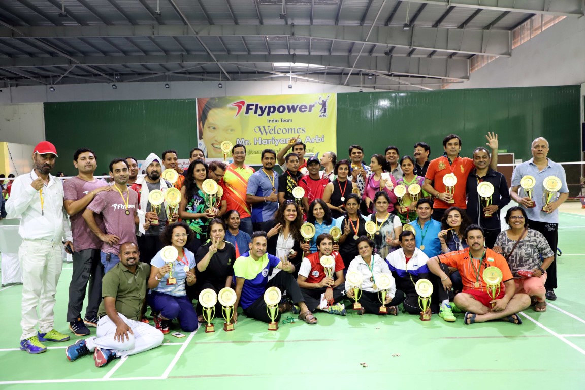 Sudama Badminton Cup 2017 finals : Double Crown for Harjit Singh and Jai Singh
