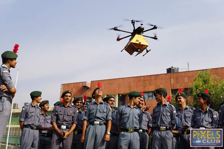 Air Force team visits D.A.V. College to handshake with NCC Cadets and Chandigarh youth through ‘Guardians of the Sky’