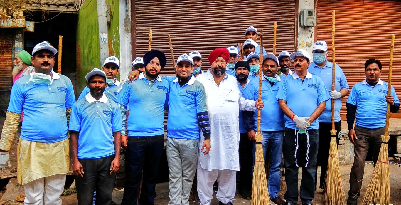 Bunge India & Traders Association launch Swachh Bharat Abhiyan at Dhab Wasti Ram Amritsar