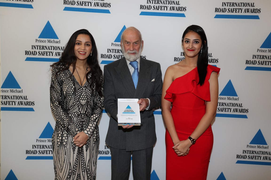 ArriveSAFE gets International Road Safety Award