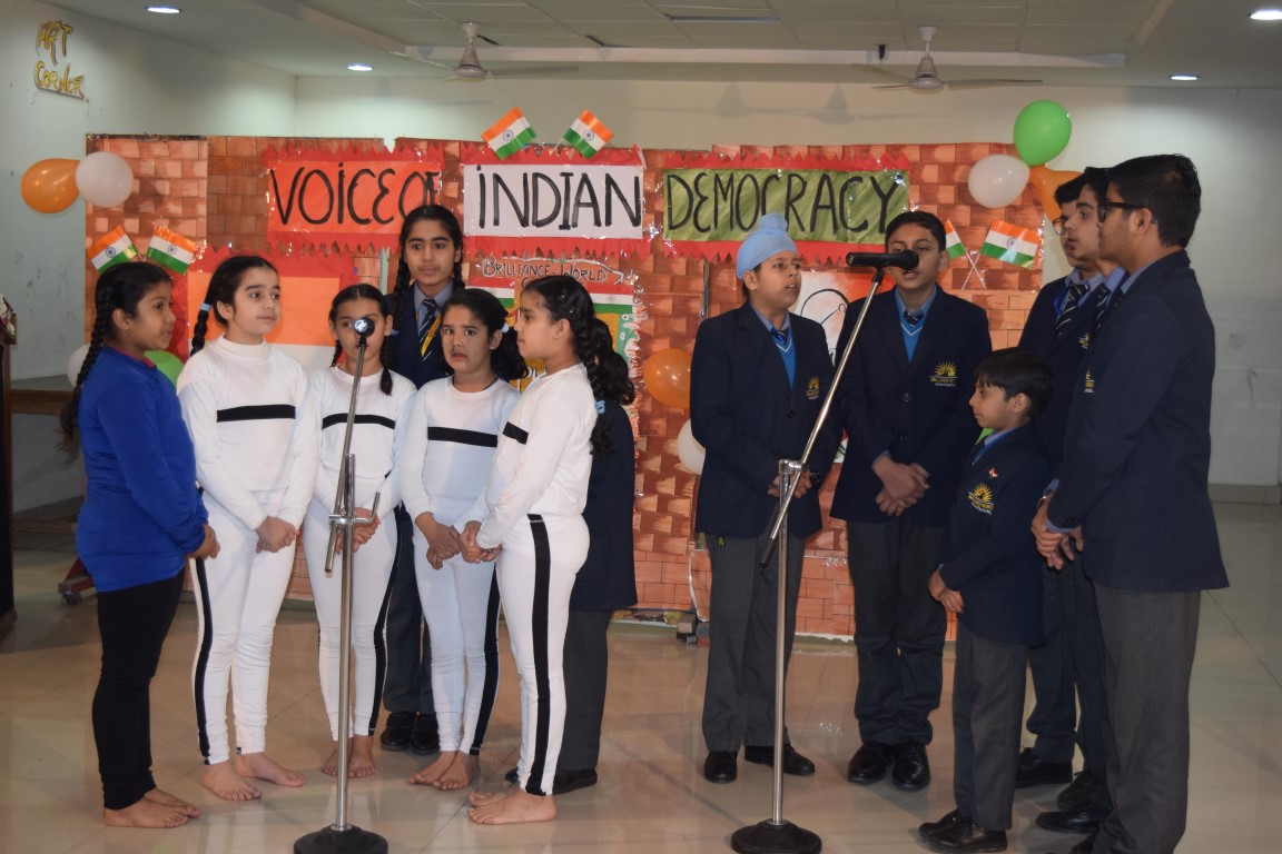 Republic Day Celebration at Brilliance World