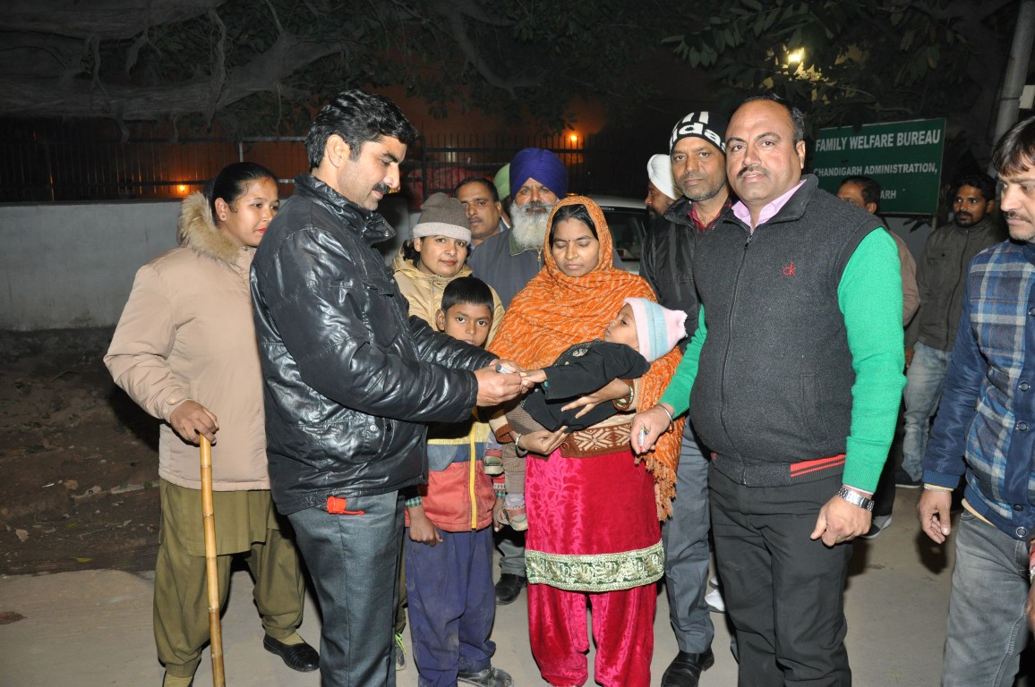 Night Vigil Teams “TAARE ZAMEEN PAR”, 125 children have been immunized