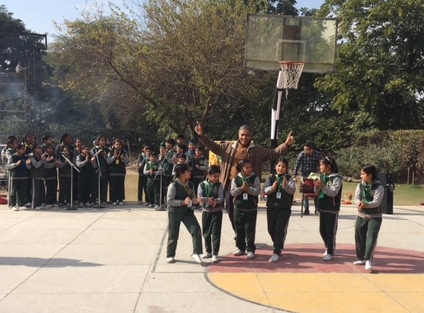 Lohri Celebrations at Sri Aurobindo School