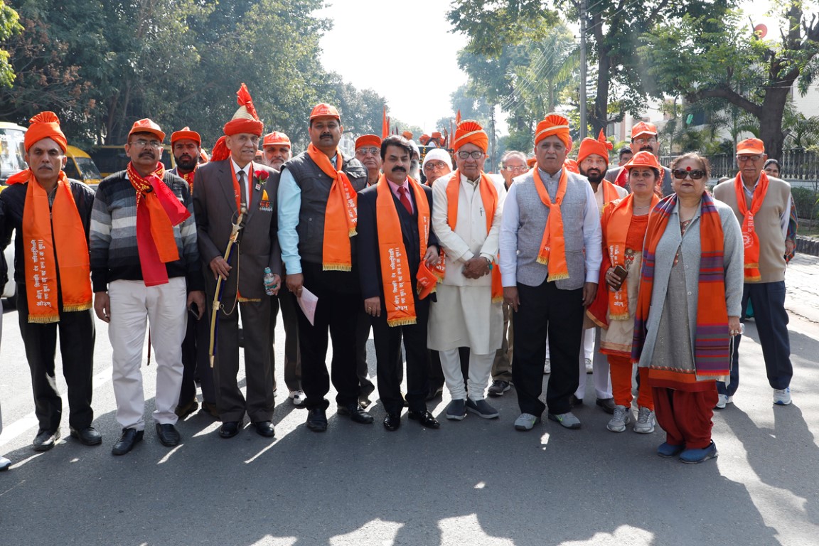 Grand ShobhaYatra on Maharishi Dayanand Jayanti