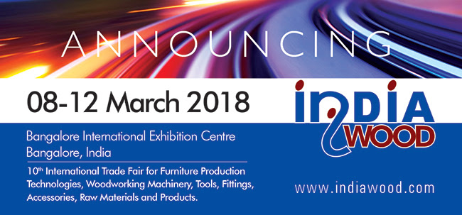 INDIAWOOD 2018 is all set to showcase the latest innovations and trends at BIEC, Bangalore