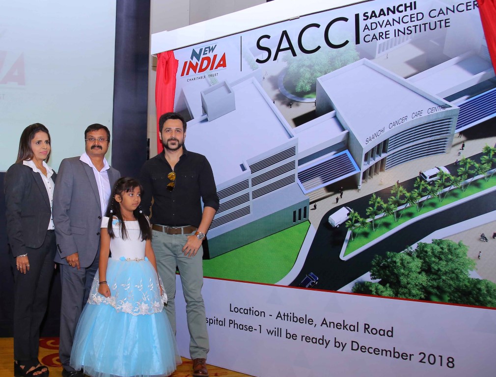 Emraan Hashmi inaugurates India’s First Cashless Cancer Care Hospital